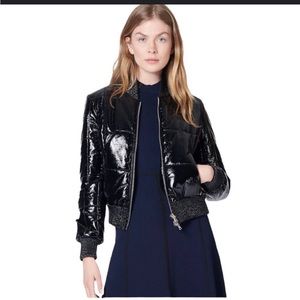 Veronica Beard Malin Puffer Bomber Jacket